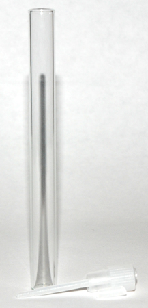 Clear Glass Sample Vial Bottle, 1/8 oz, 3.75ml - Click Image to Close