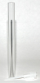 Clear Glass Sample Vial Bottle, 1/8 oz, 3.75ml